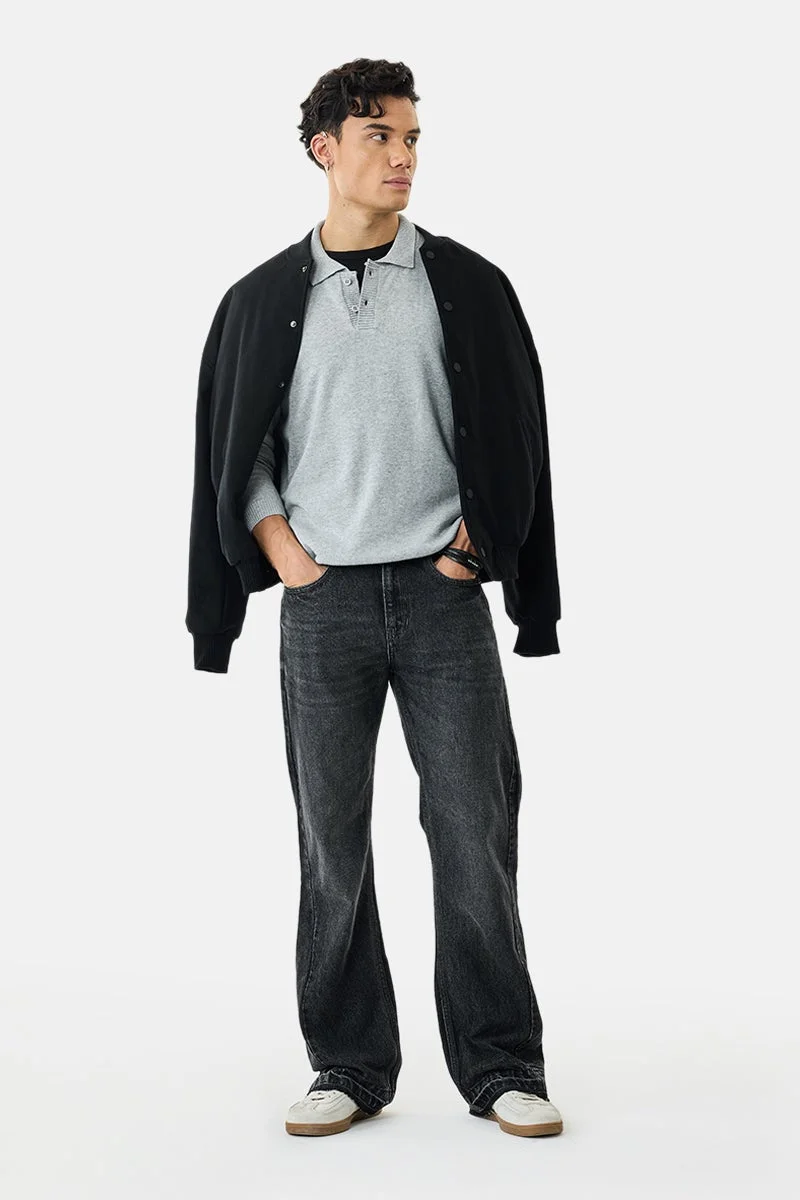 سنيتش تيشيرت بولو ميلانج فلات نيت كور لاب